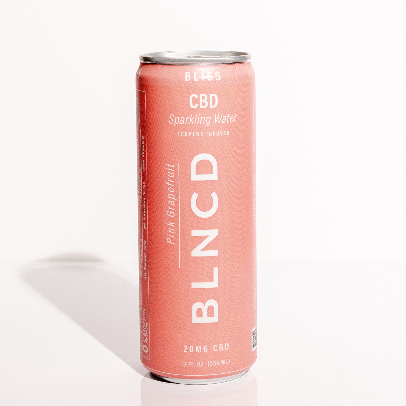 BLNCD Sparkling Water 20mg CBD / Pink Grapefruit